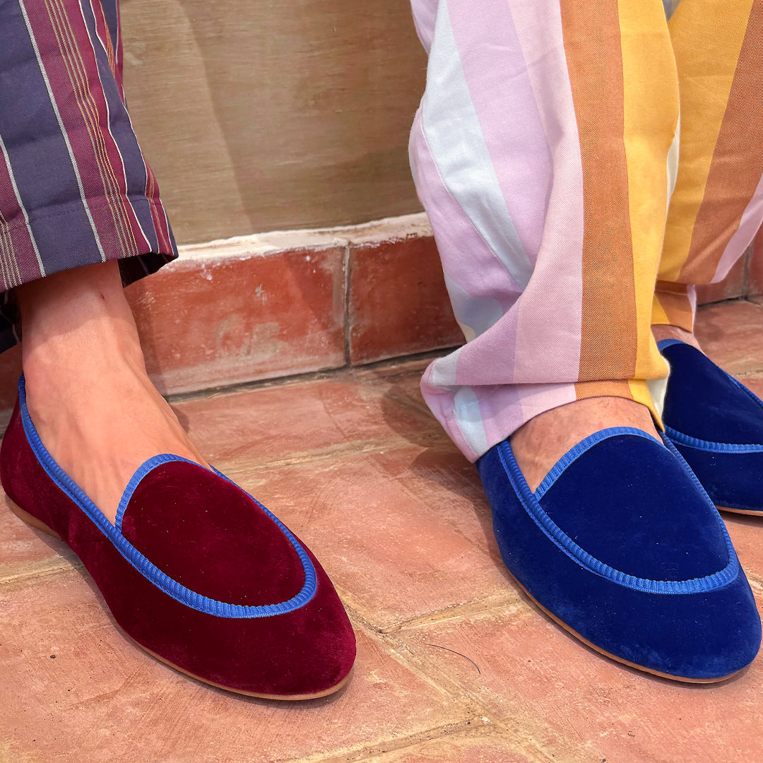 Bleu Bisou Flats