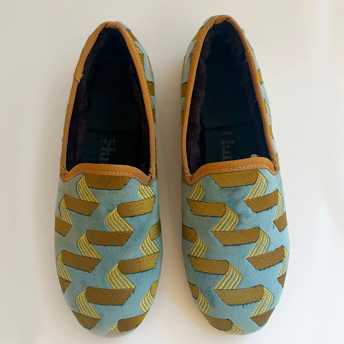 Folded Ribbon Loafer - Teklan x Hums