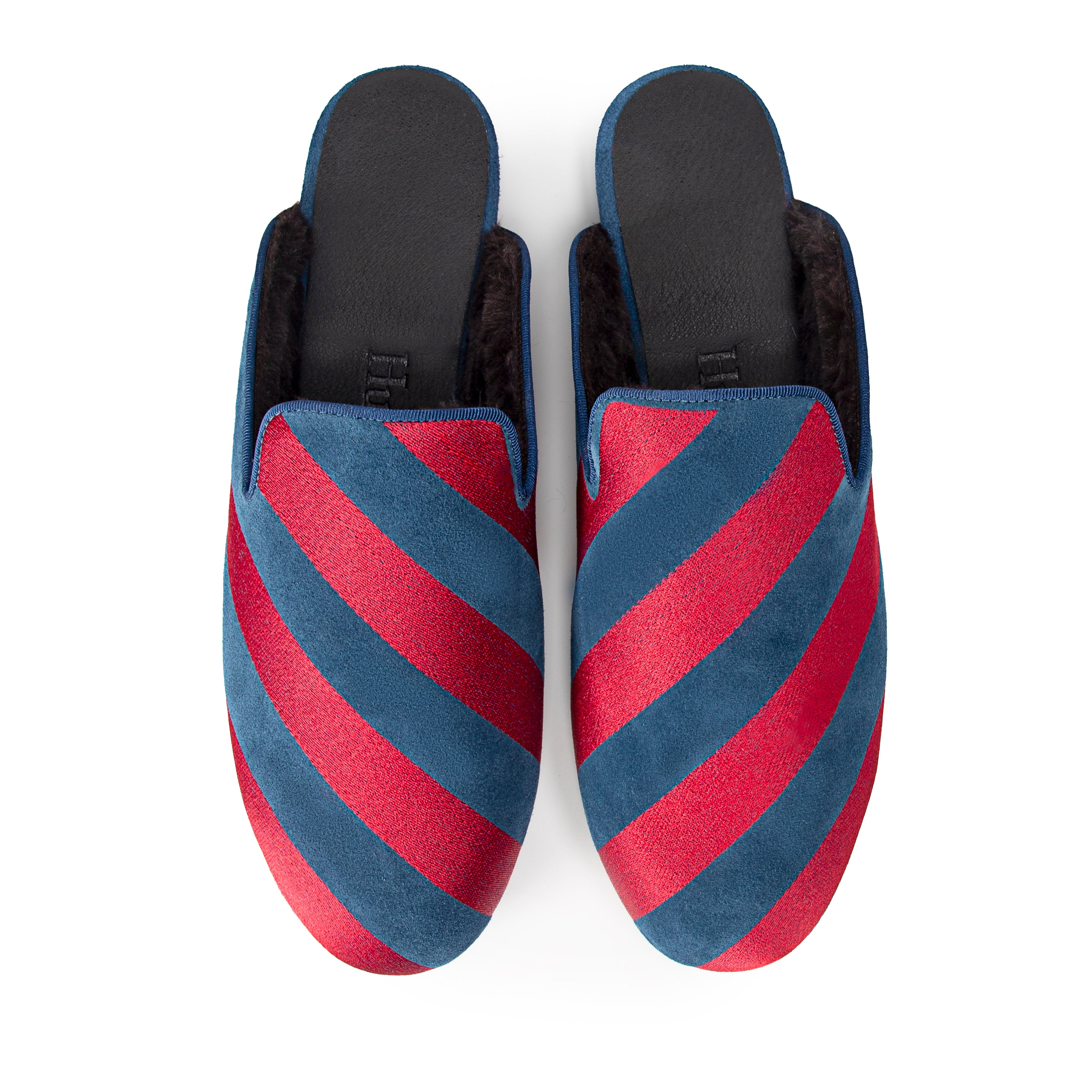 Festive Stripe Slippers