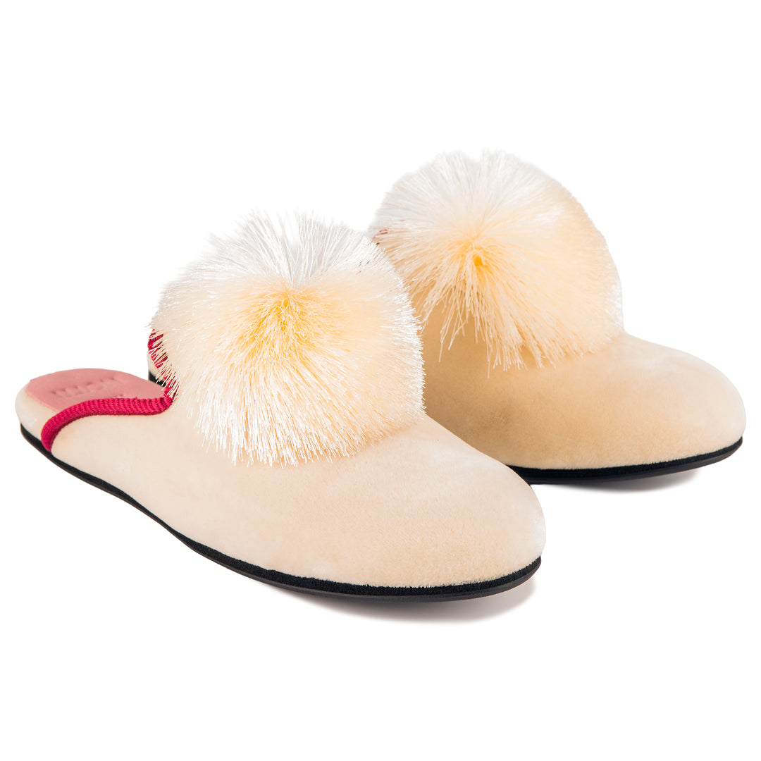 Morning Pom Pom Slipper