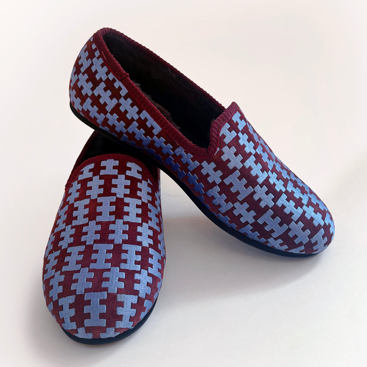 Totem Checker Loafer - Teklan x Hums